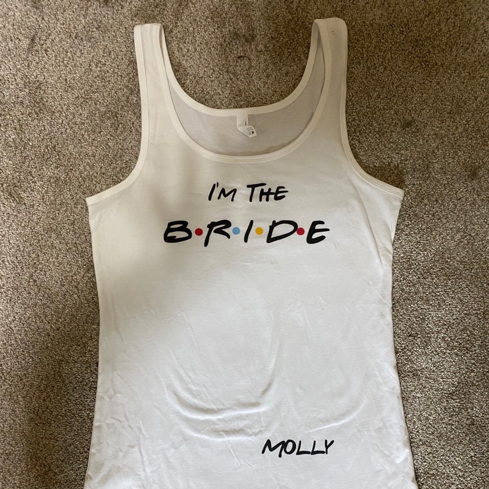 BRIDE tank top-Molly